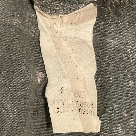 American Age Floral American Flag High-Low Muscle Tee | Size: XS - Picture 5 of 5